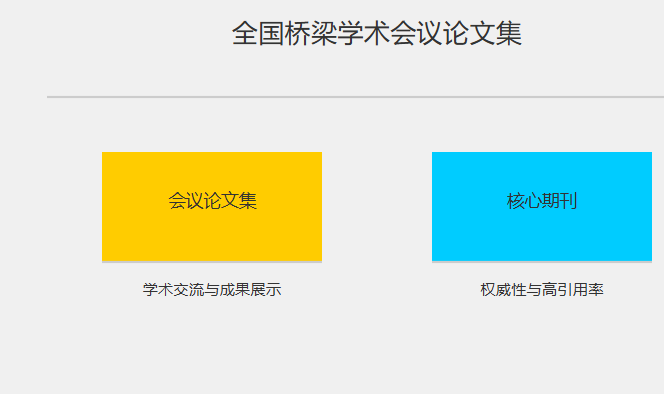 全国桥梁学术会议论文集是核心期刊吗