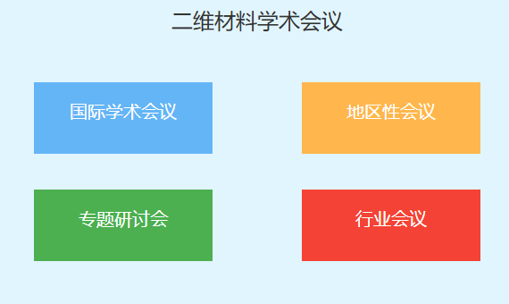 二维材料学术会议有哪些