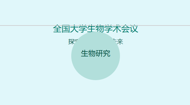 全国大学生物学术会议在哪举行