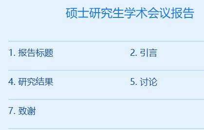 硕士研究生参加学术会议报告怎么写